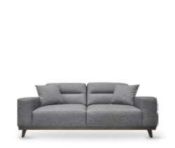 Love seat gris